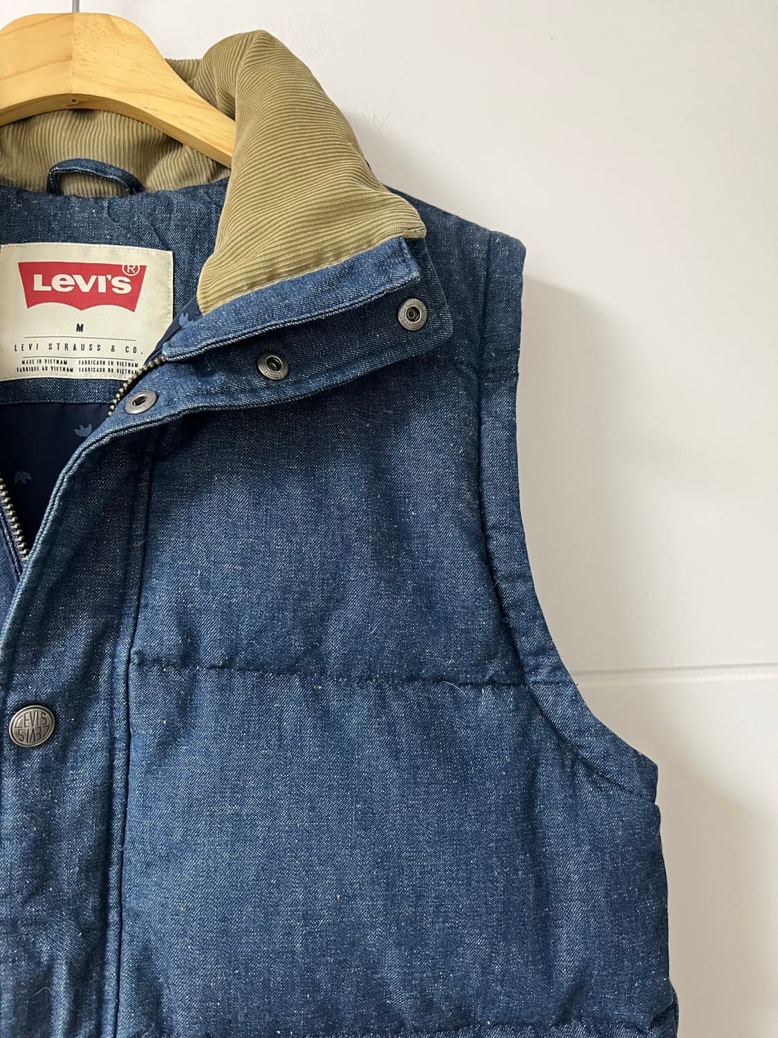 리바이스 다운 패딩 조끼 상품이미지5