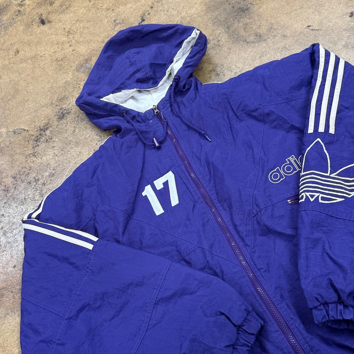 아디다스 퍼플 패딩 점퍼  상품이미지1