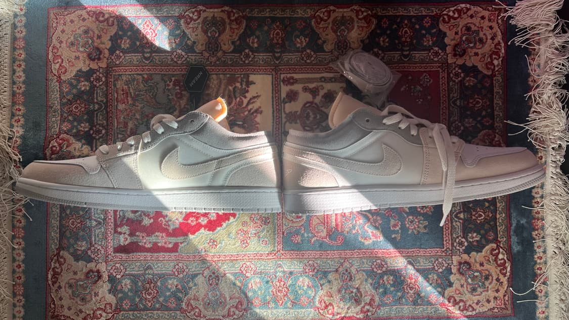 에어조던 1 로우 SE 크래프트 화이트 앤 팬텀 280mm 상품이미지4