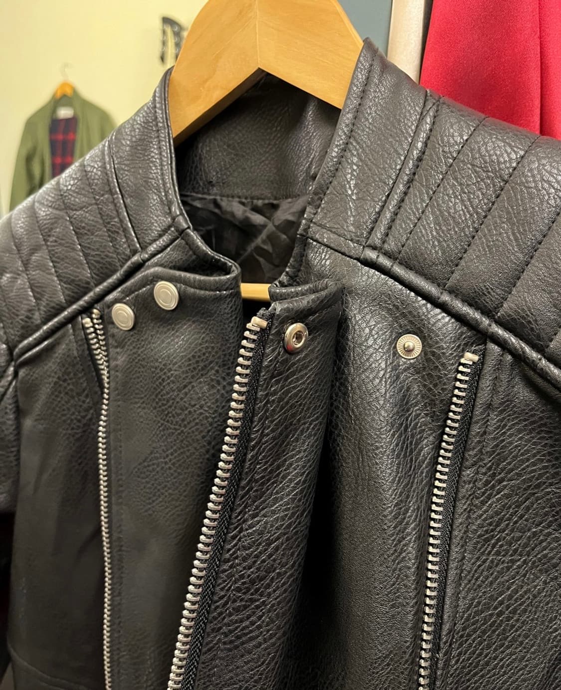 DOUBLE RIDERS LEATHER JACKET 상품이미지3