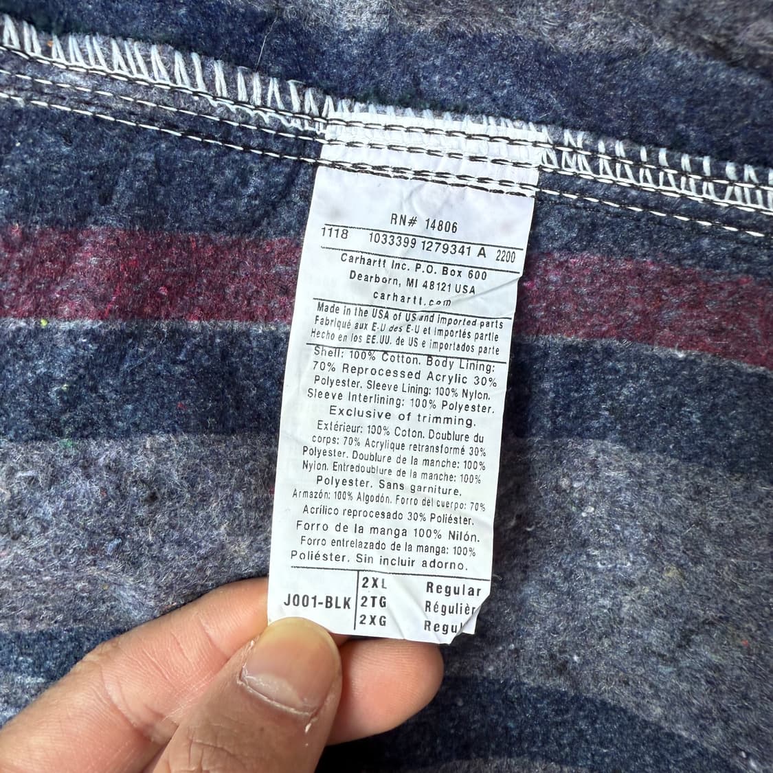 칼하트 CK 디트로이트 자켓 상품이미지6
