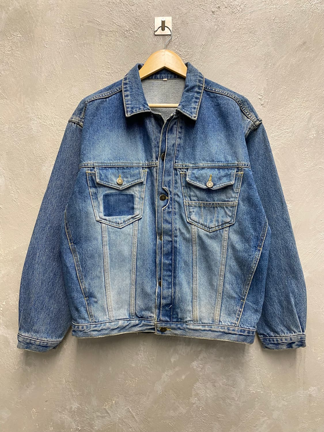 [XL] 90s Vintage 빈티지 데님 트러커 자켓 상품이미지1