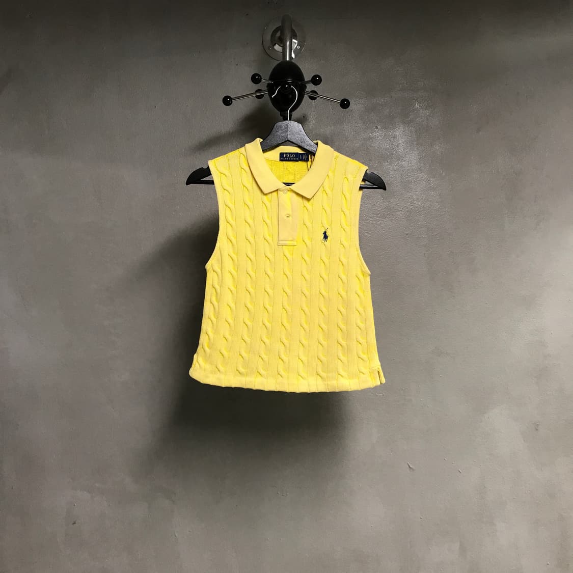 폴로 랄프로렌 QR 케이블 니트 베스트 L(W) 상품이미지1