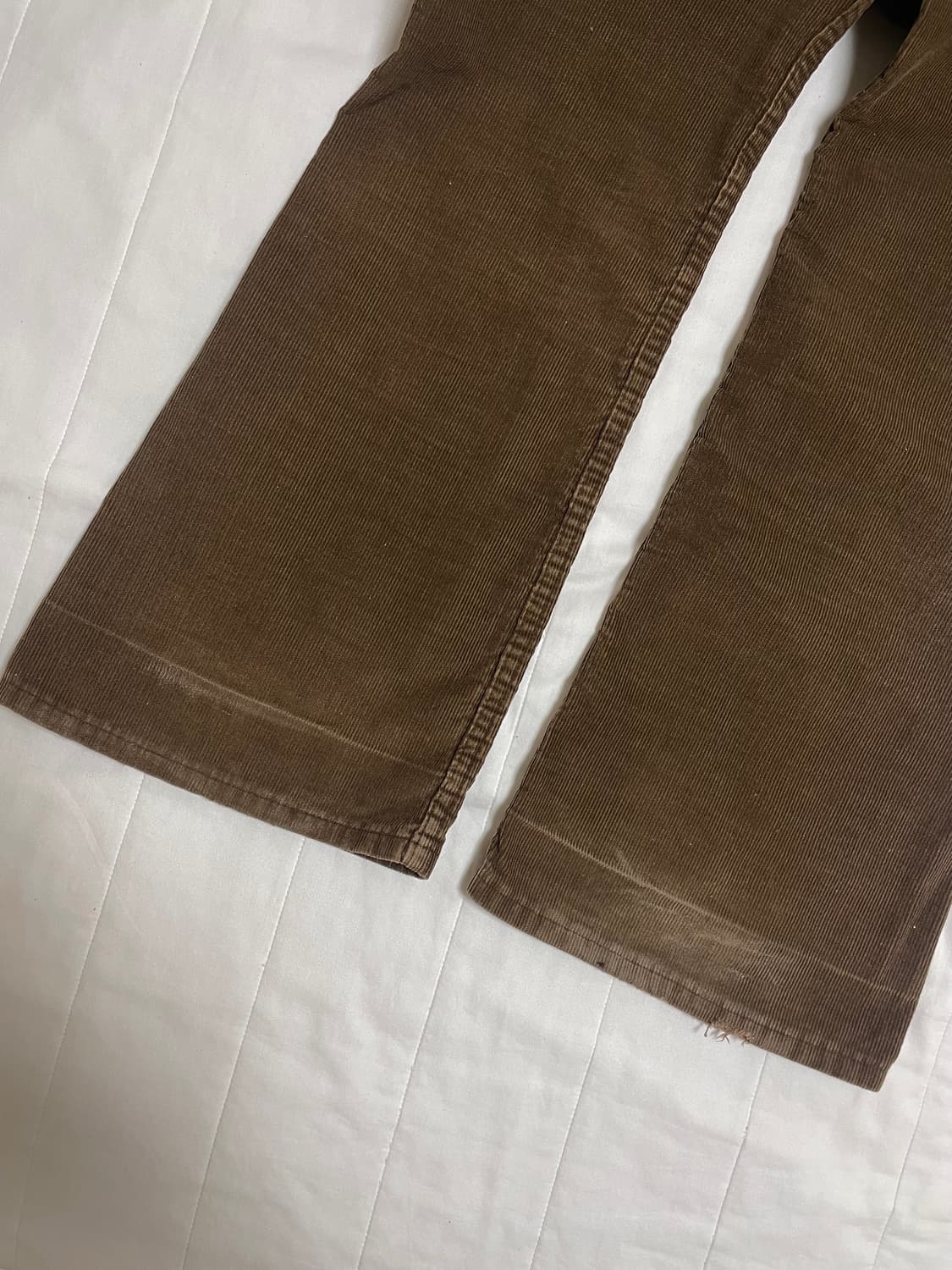 리바이스 70s 646 코듀로이 벨바텀 브라운 부츠컷 517 상품이미지8