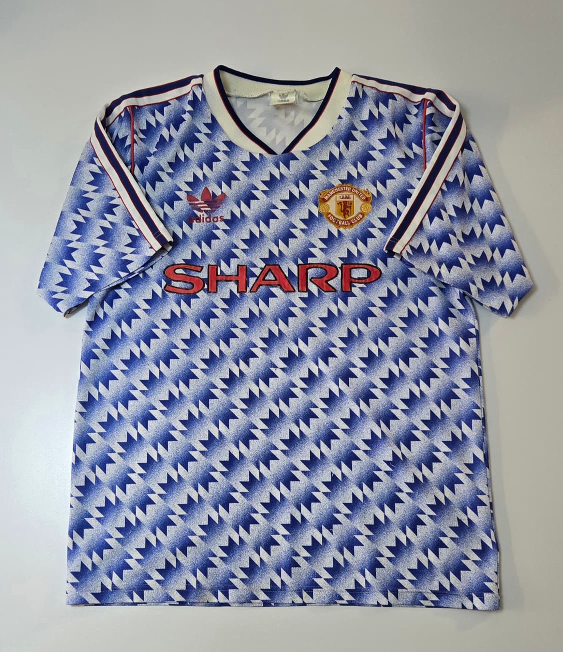 1990-1992 맨체스터 유나이티드(맨유)어웨이 상품이미지1