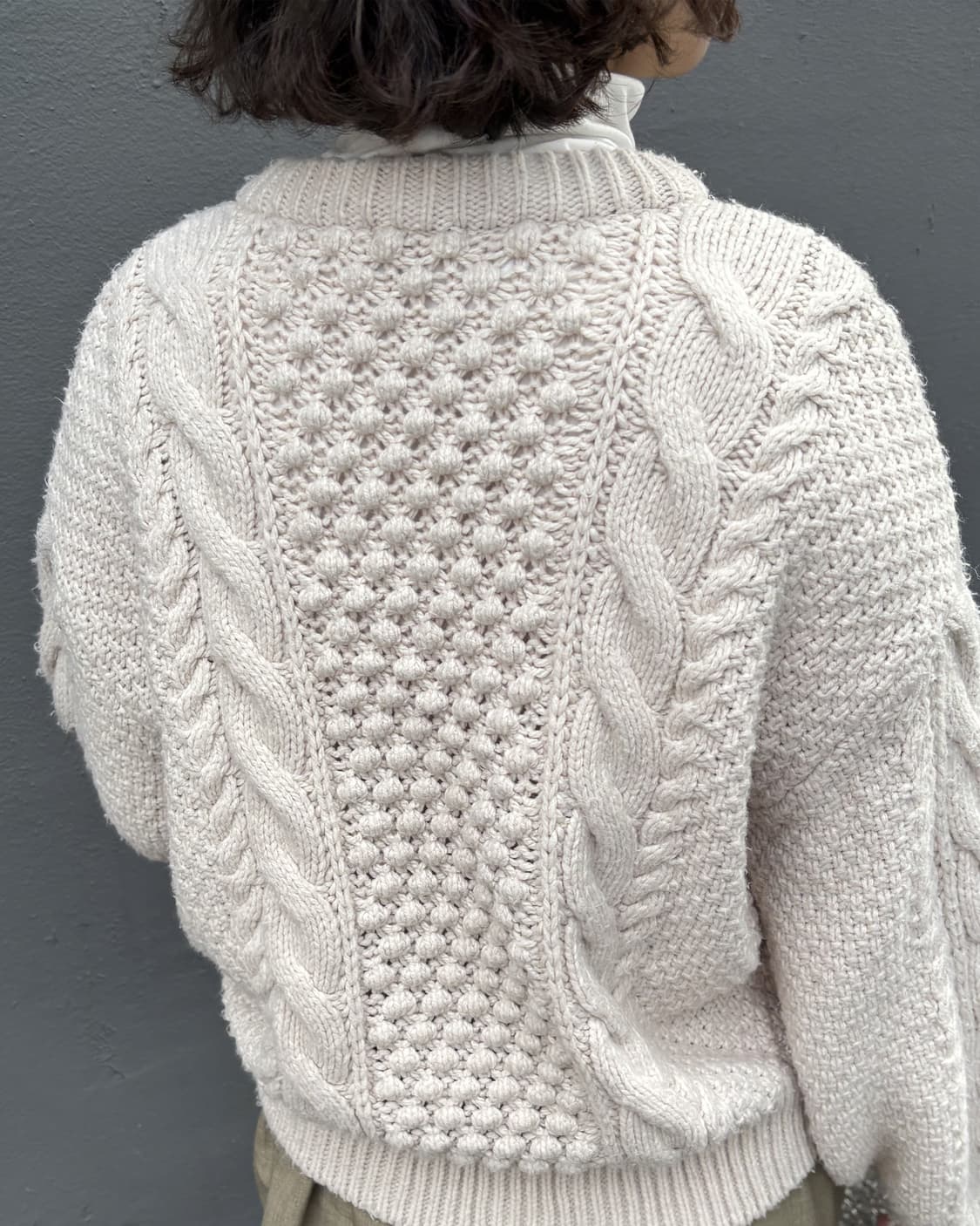 일본빈티지 니트 가디건 상품이미지3