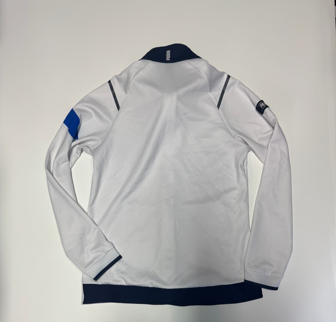 푸마 Puma 화이트 트레이닝 집업 져지 M 상품이미지2