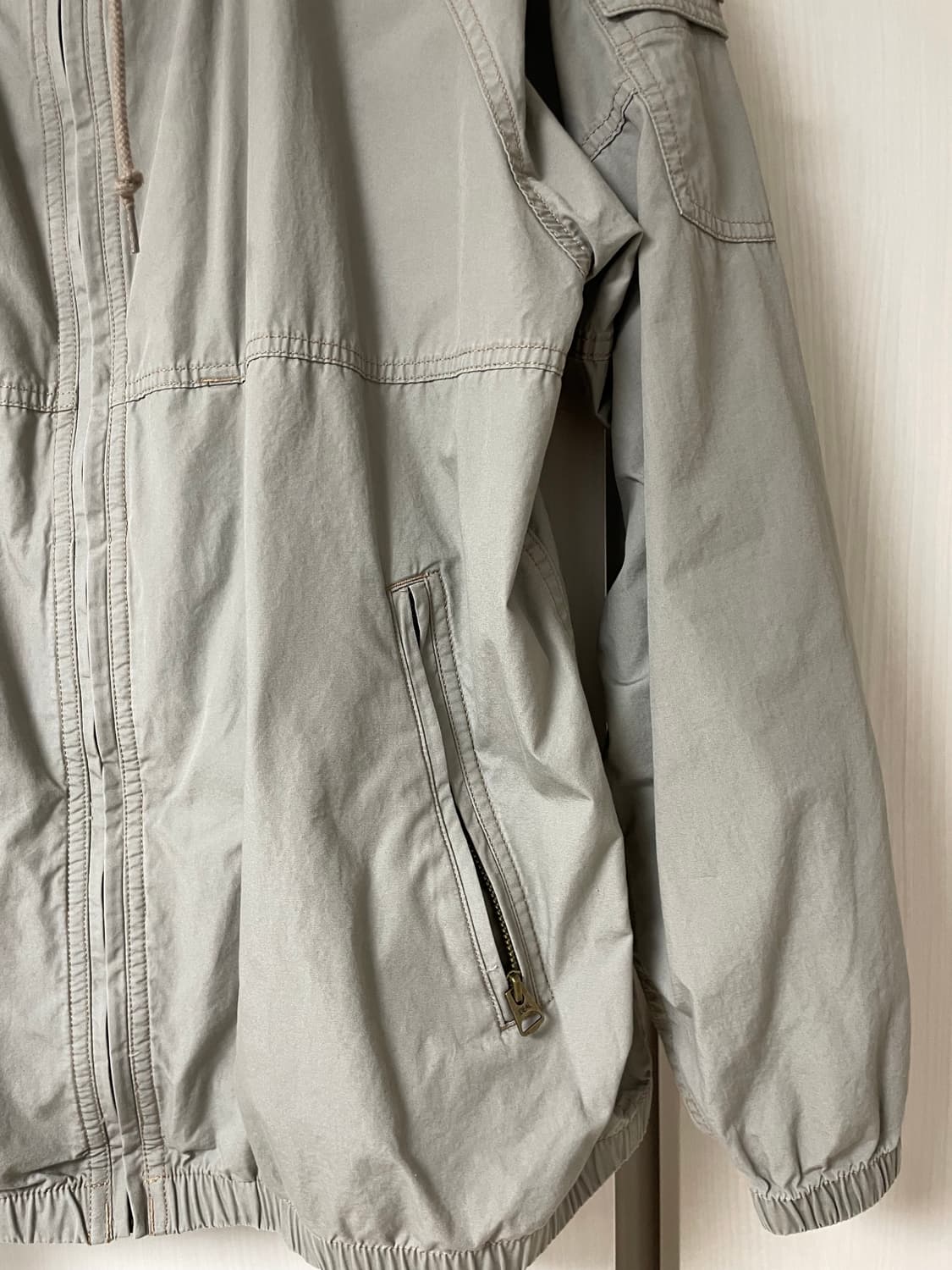 카키스 바람막이 Hooded Wind Jacket Grey색상 M사이즈 상품이미지9