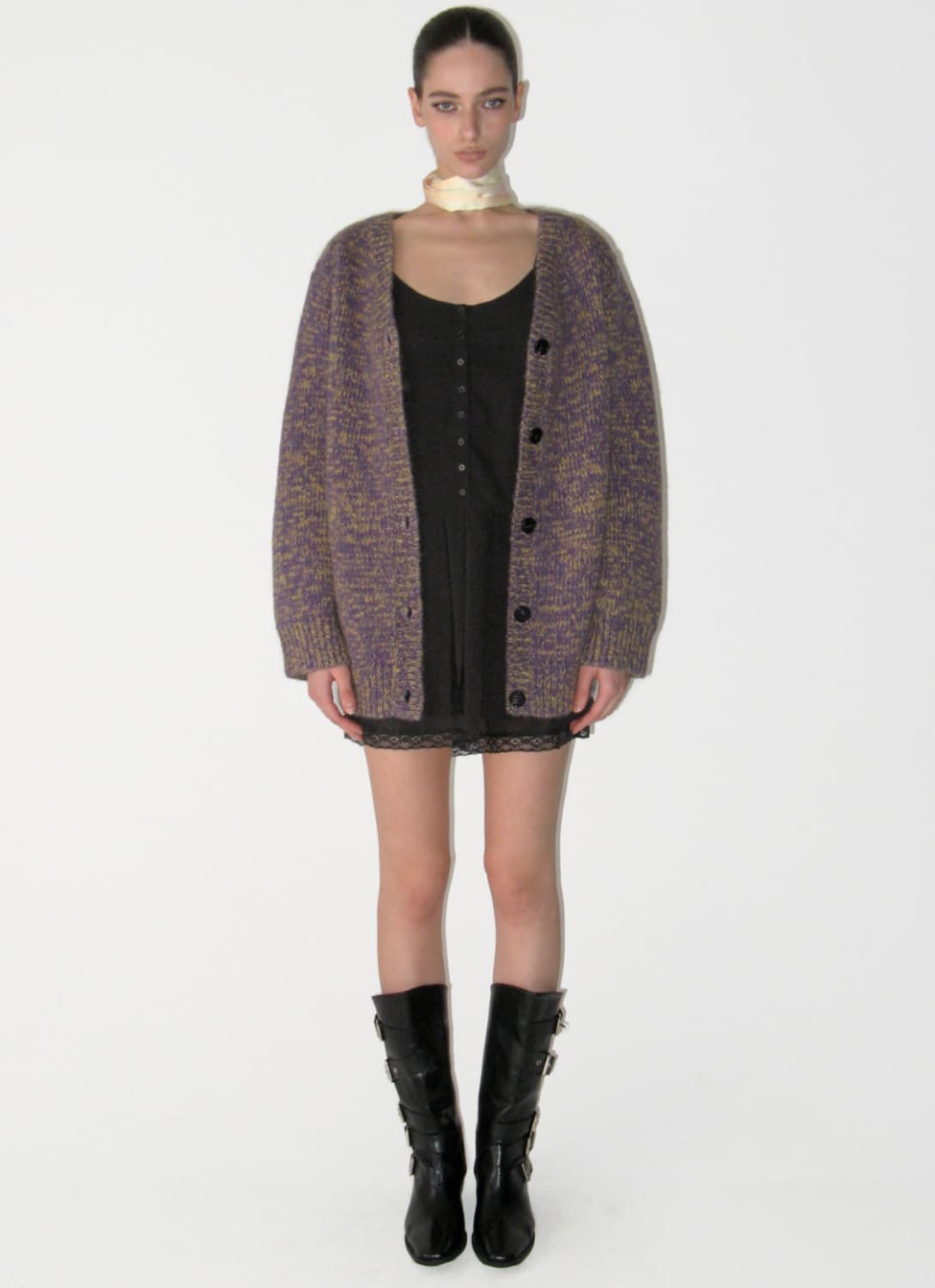 썬번프로젝트 Mohair Blended Overfit Cardigan,  상품이미지4