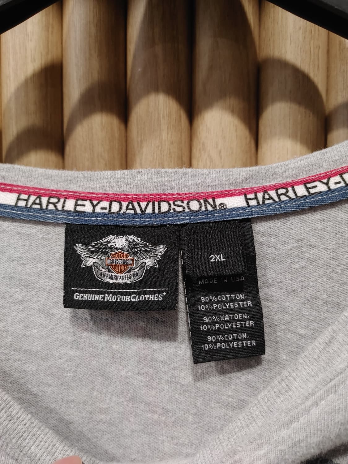 무배) 할리 데이비슨 프린팅 긴팔티셔츠 - 2XL 상품이미지3