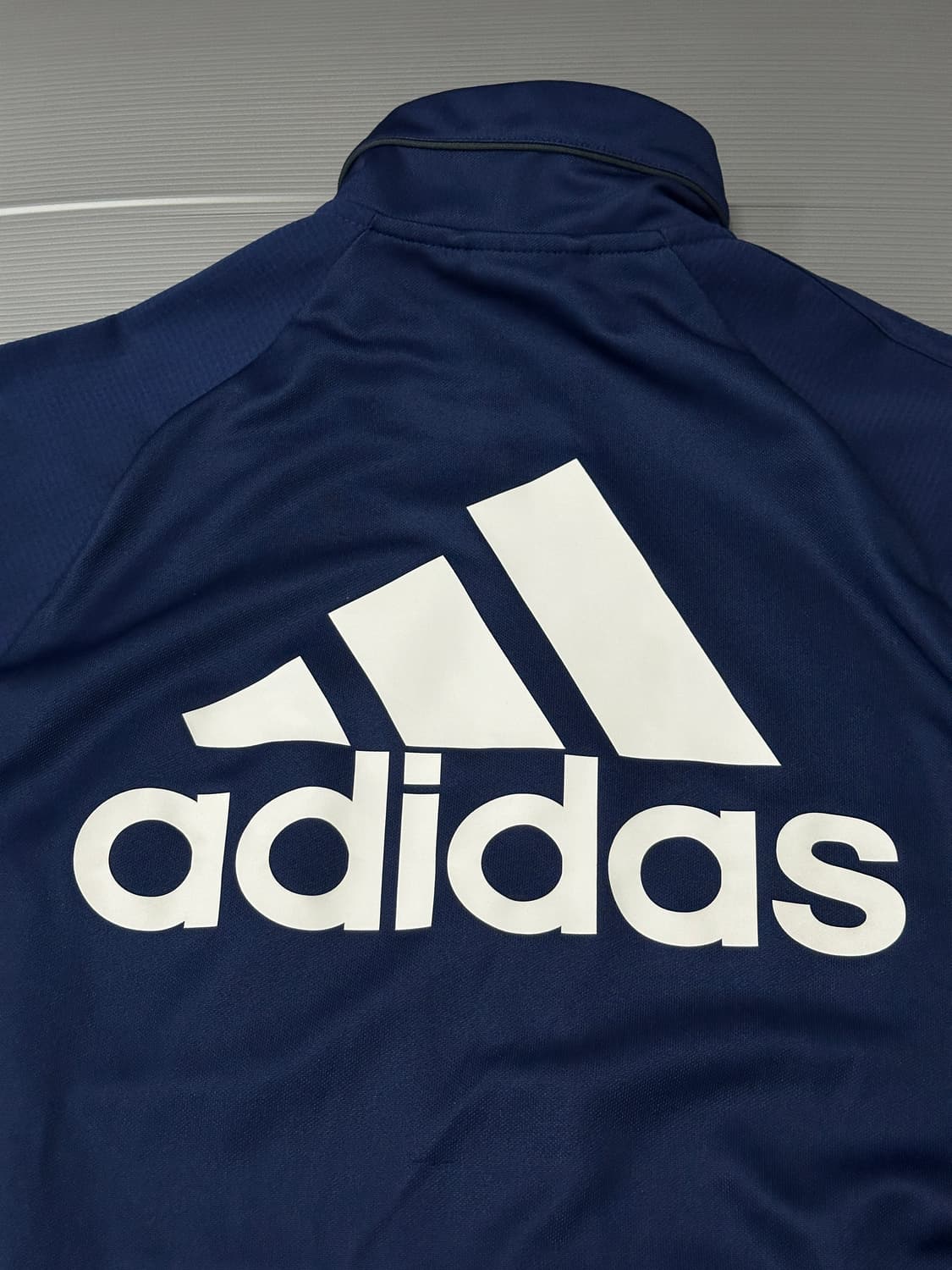 아디다스 빅로고 트랙탑 져지 네이비 M 상품이미지7