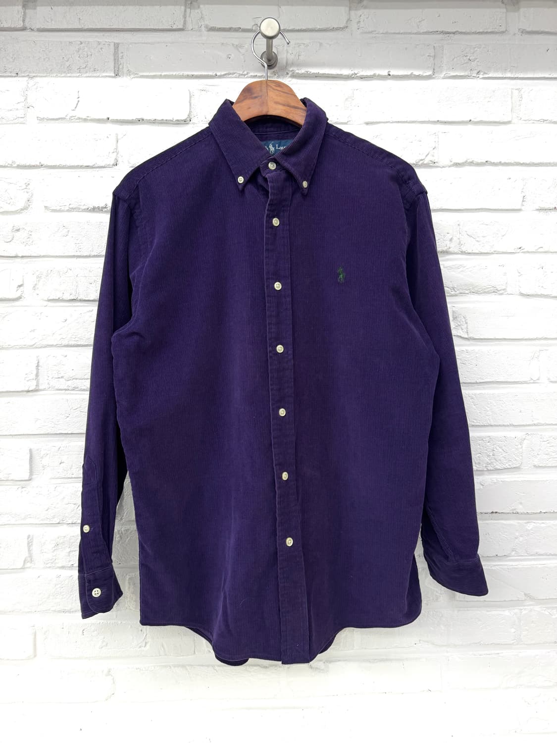 폴로 퍼플 코듀로이 셔츠 상품이미지3