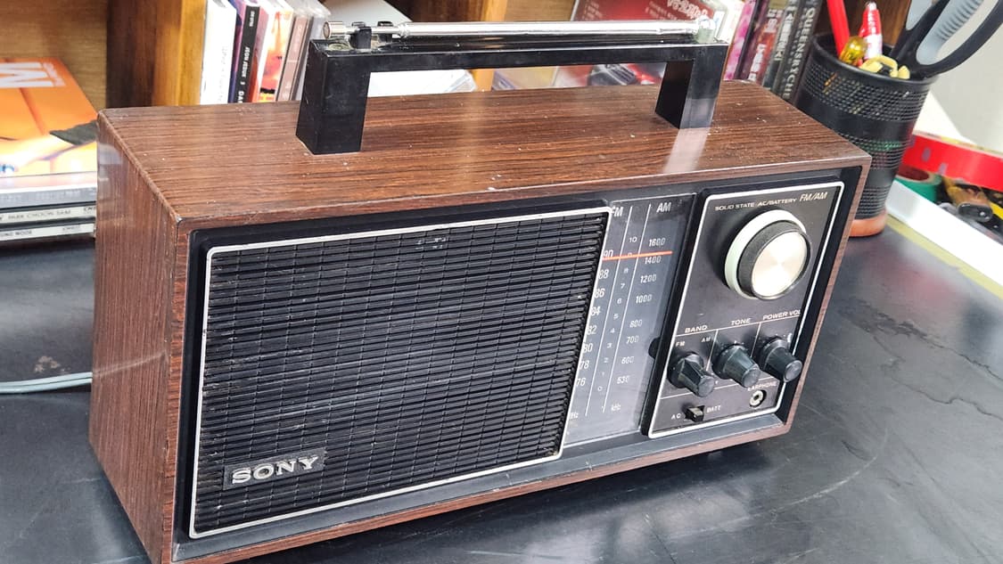 70's 소니 트랜지스터 빈티지 라디오(TFM-9200) 상품이미지3