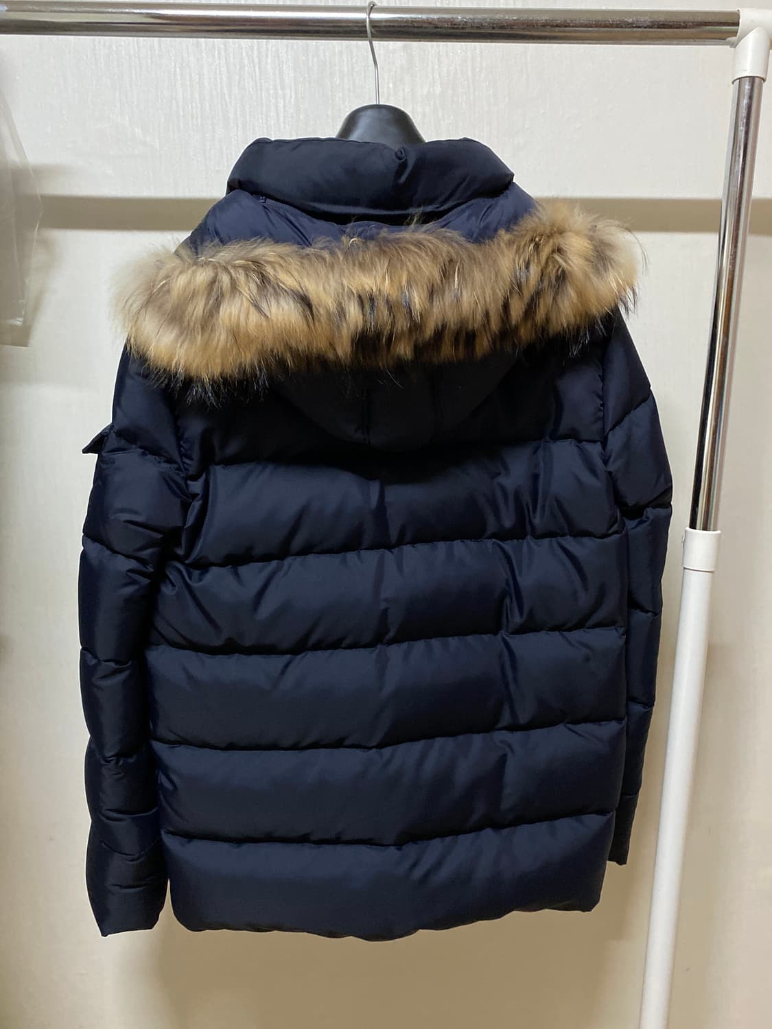 피레넥스 개버딘 패딩 네이비 m(100) 상품이미지2