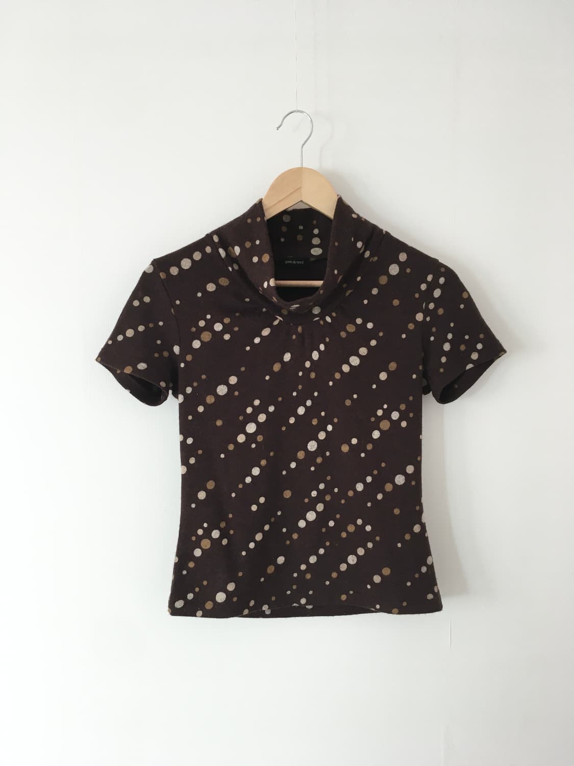 half neck dot top 상품이미지5