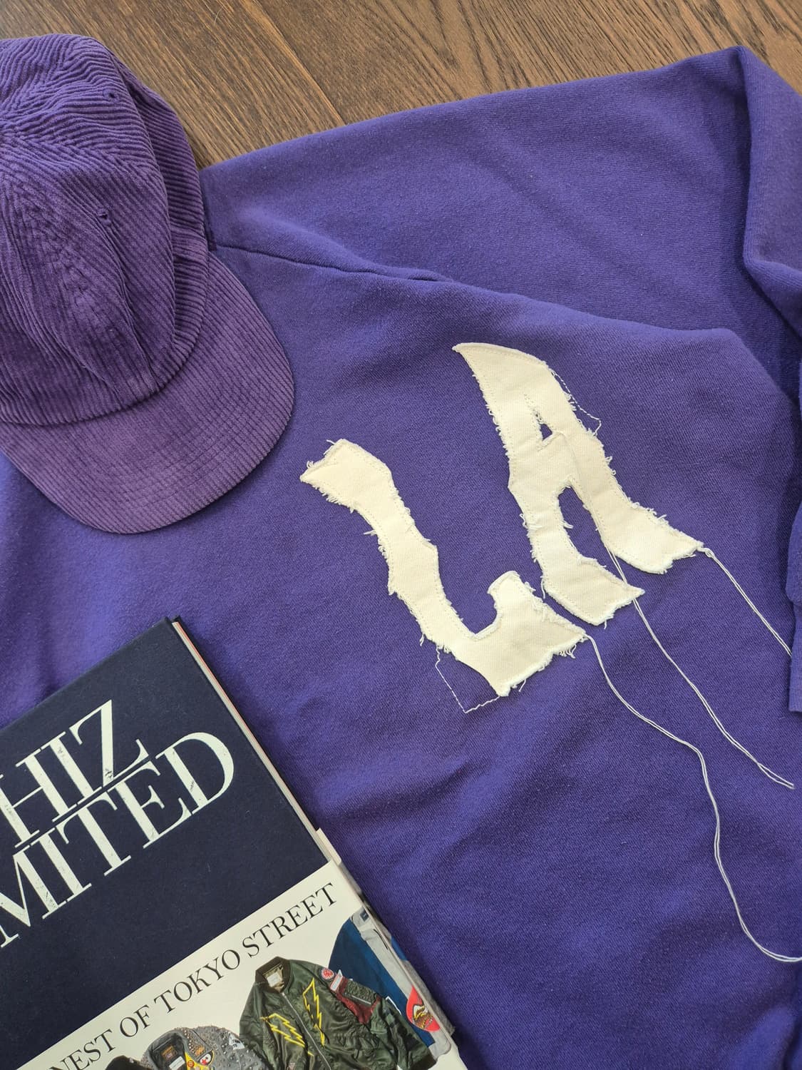 FRUIT OF THE LOOM LA Appliquer Sweat(Pur 상품이미지3