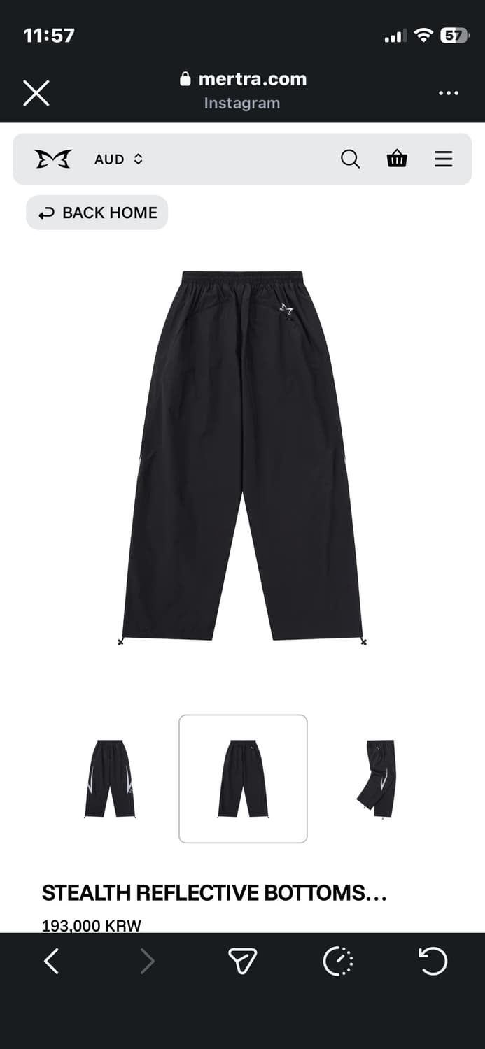 STEALTH REFLECTIVE BOTTOMS 상품이미지2
