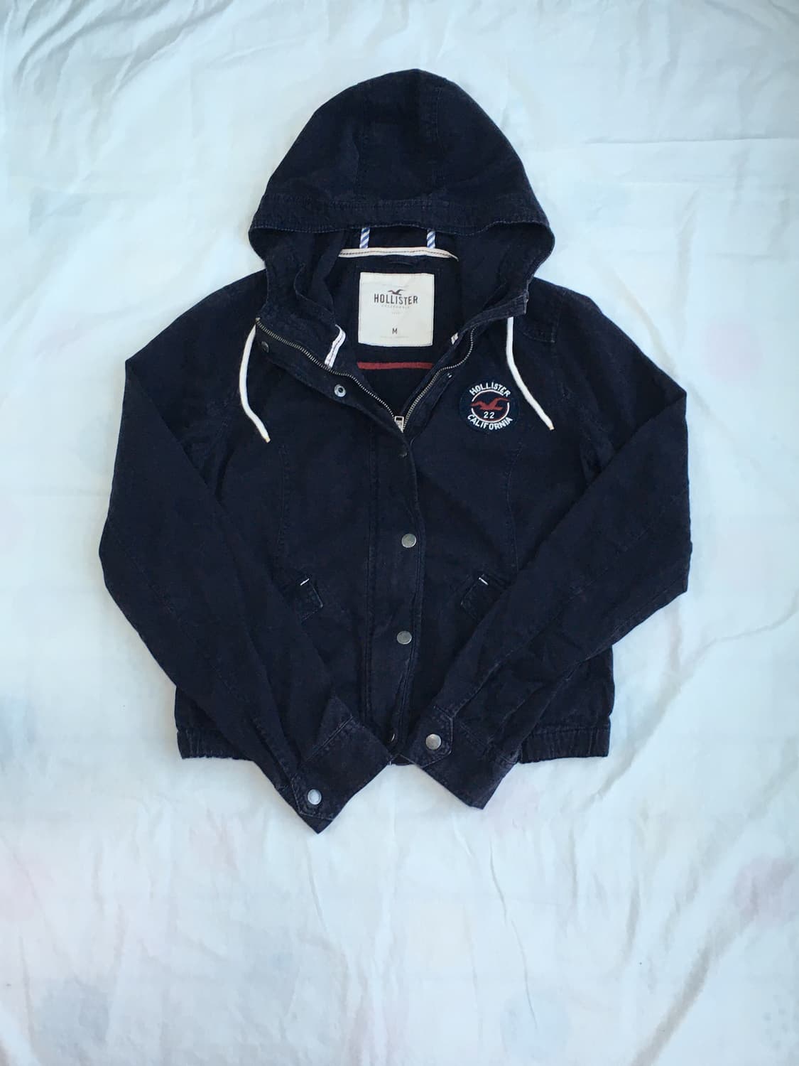 홀리스터 네이비 면자켓 상품이미지1
