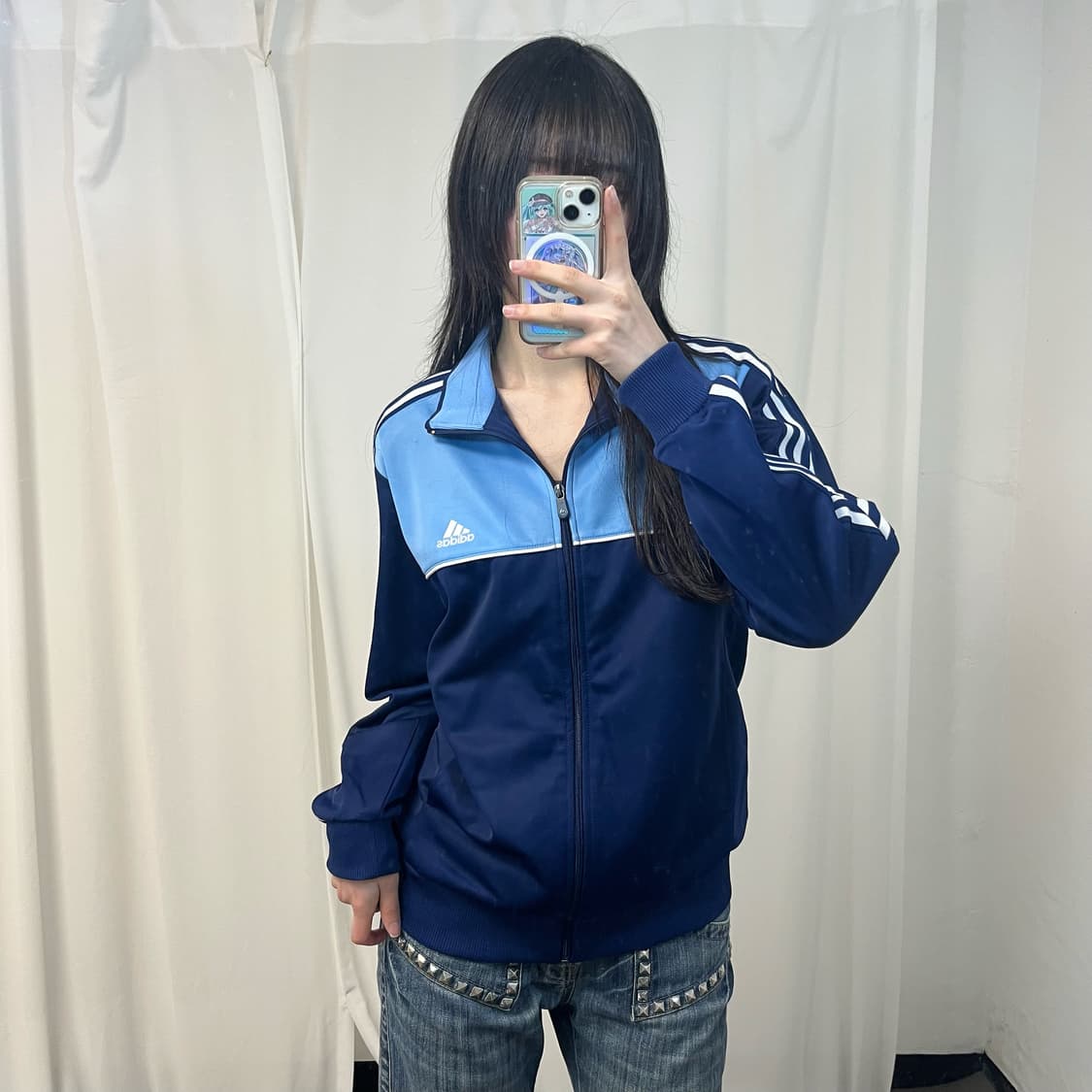 Adidas sky blue navy jersey 상품이미지1