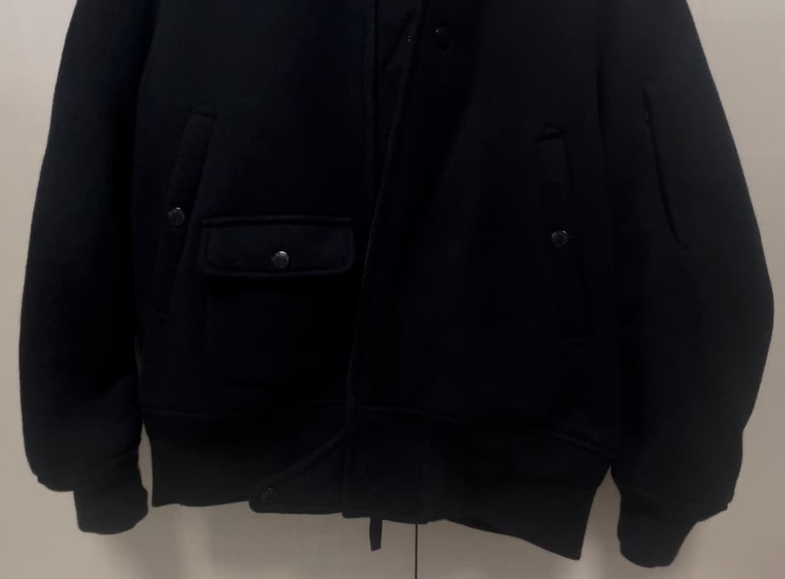 유니클로 엔지니어드가먼츠 퍼프 테크 블루종 자켓 네이비 상품이미지5