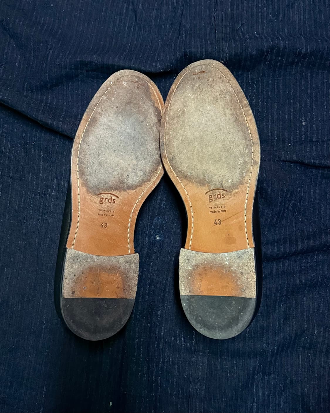 그라더스 로퍼 01 레더 블랙 43 상품이미지6