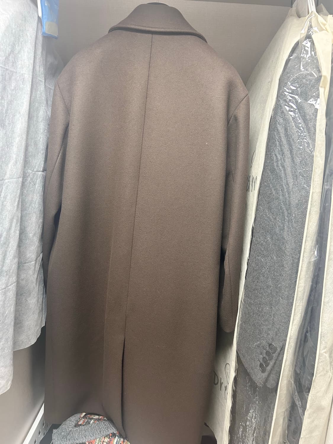 쿠어 MTR 더블코트 멜란지브라운 상품이미지2