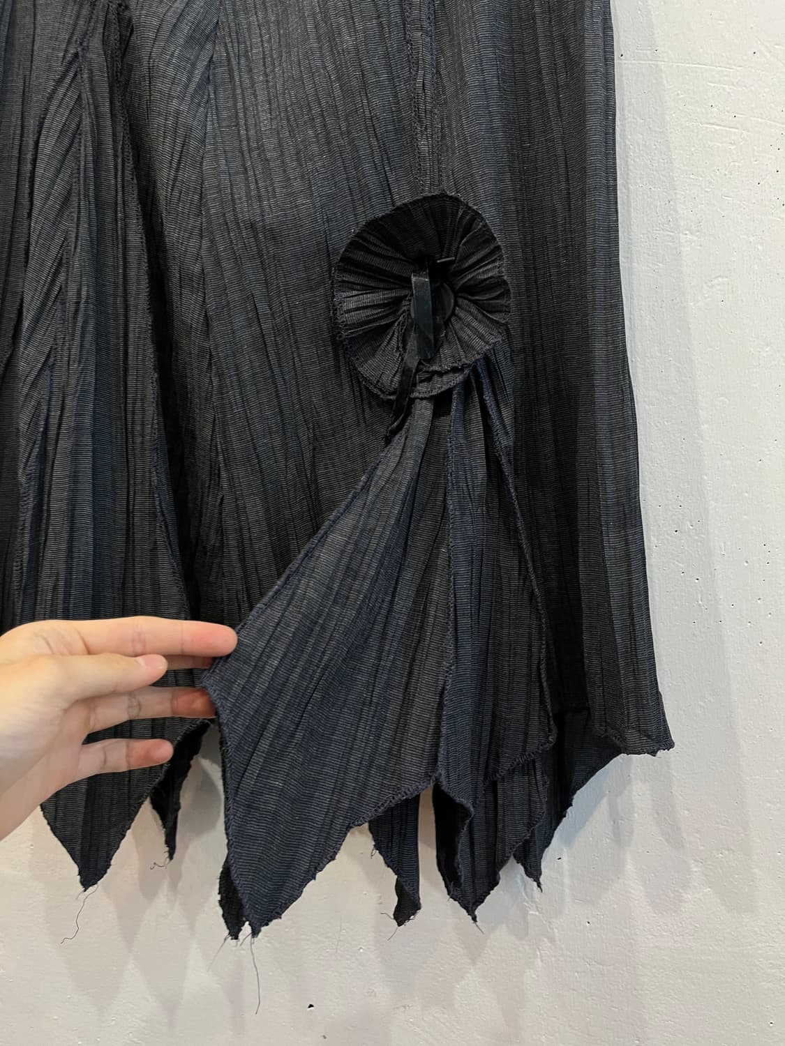 유럽빈티지 NINA 언발 플리츠 스커트 Made in FRANCE 상품이미지2