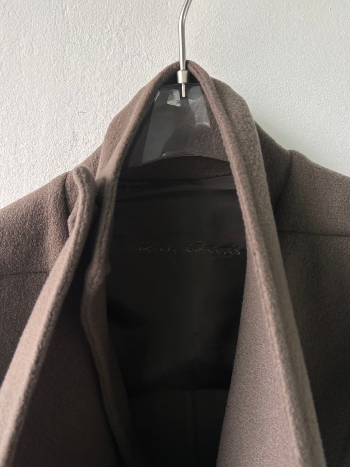 릭오웬스 드레이프 캐시미어 코트 상품이미지7