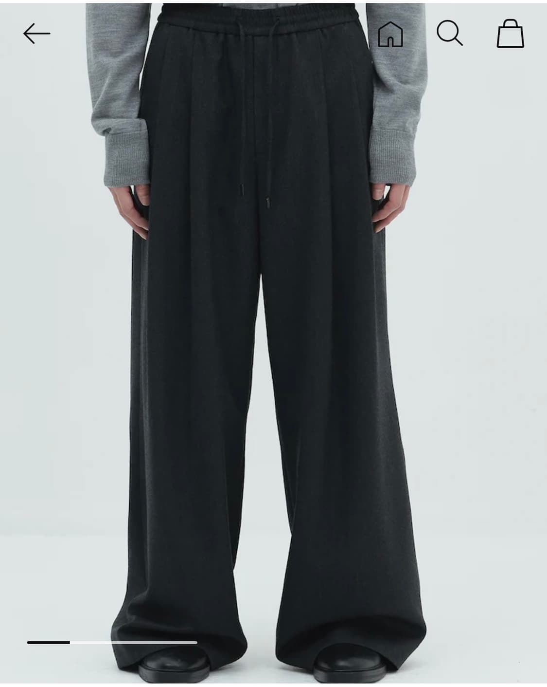 준지 밀링팬츠 46 상품이미지1