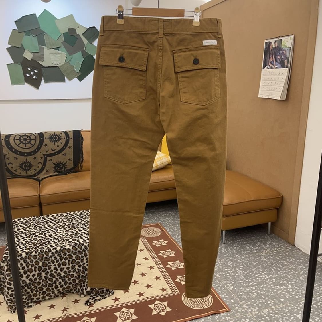 86ROAD 베이직 모던 퍼티그 포켓 코튼팬츠 30인치 C09167 상품이미지4