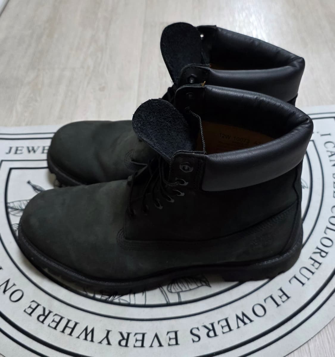 (사이즈300)팀버랜드 6인치 워터프루프 프리미엄 블랙부츠 상품이미지2