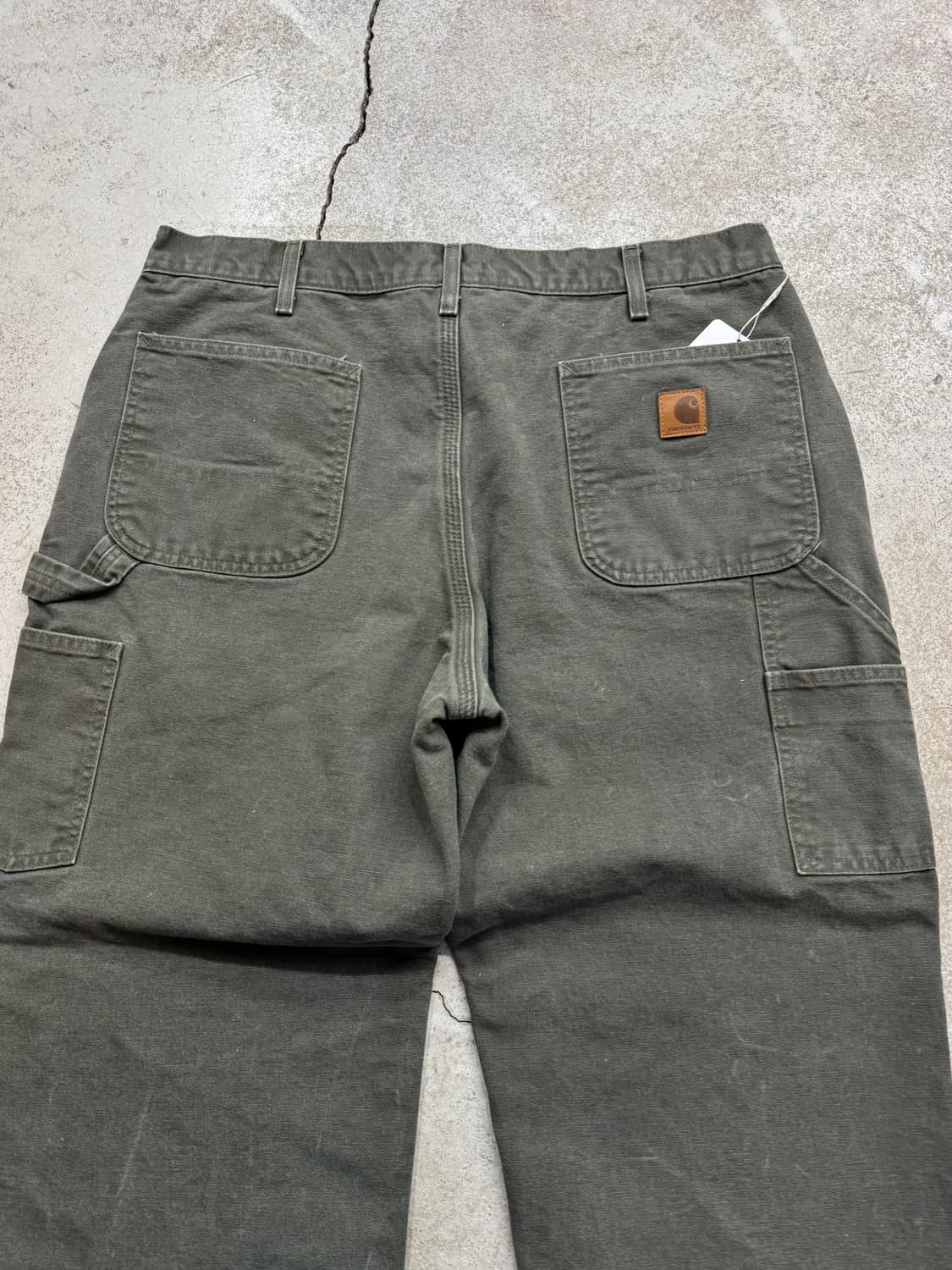 칼하트 B111 MOS 플란넬 라이닝 워크팬츠 상품이미지5