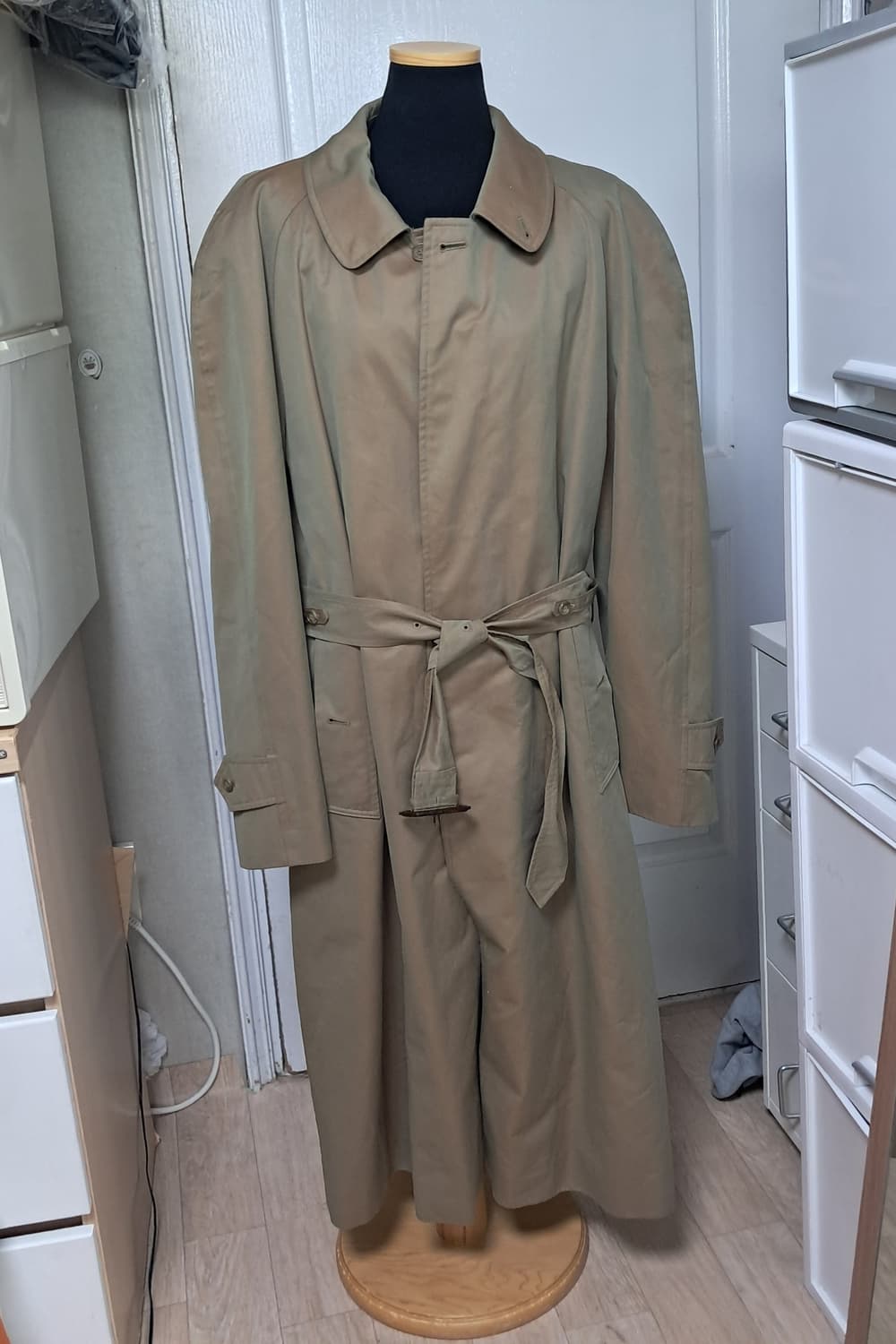 닥스 남성 빈티지 트렌치코트 약 105정도(모 내피 있음) 상품이미지1