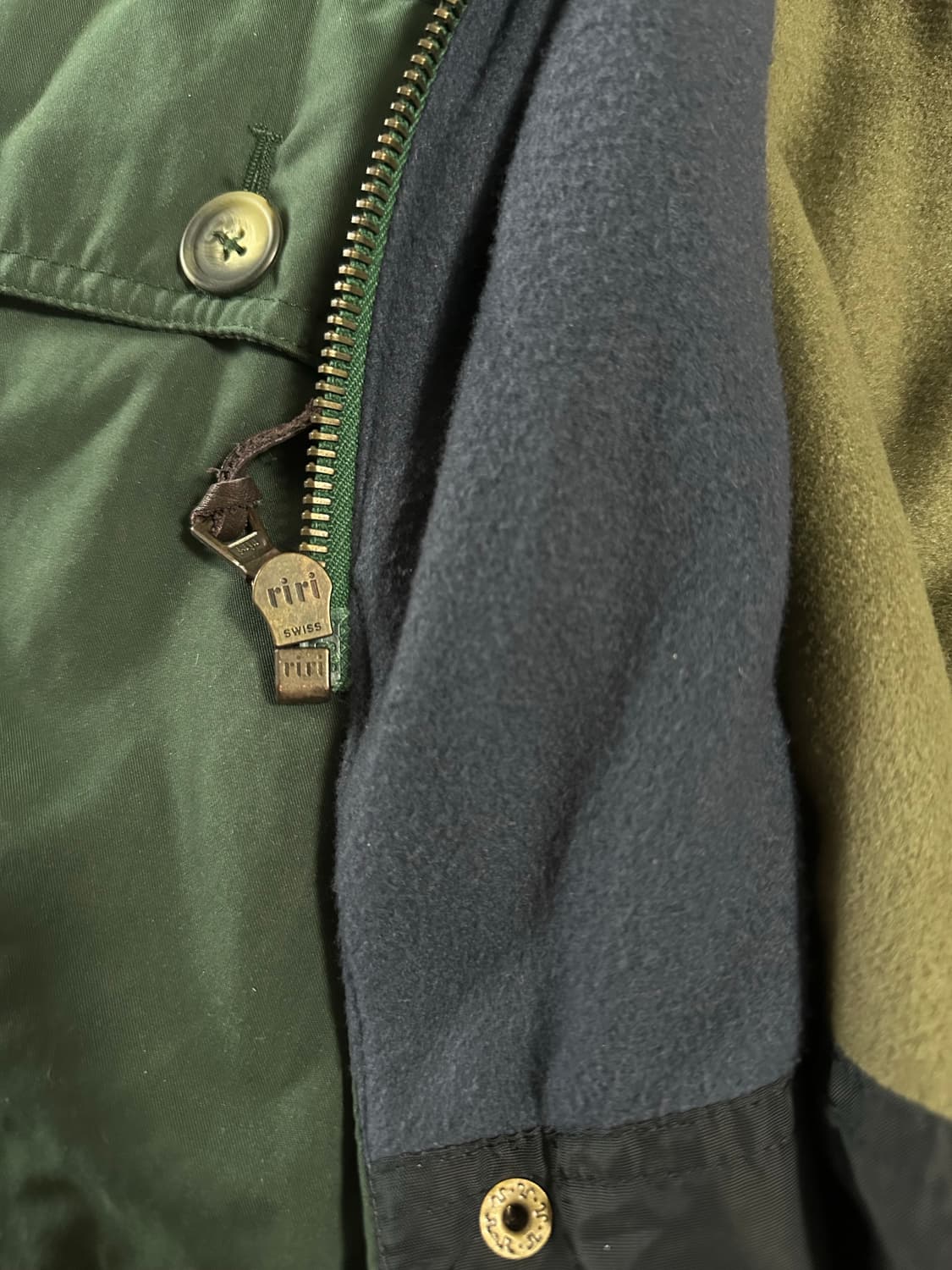 90s Faconnable 가죽카라 필드코트 정품 상품이미지6