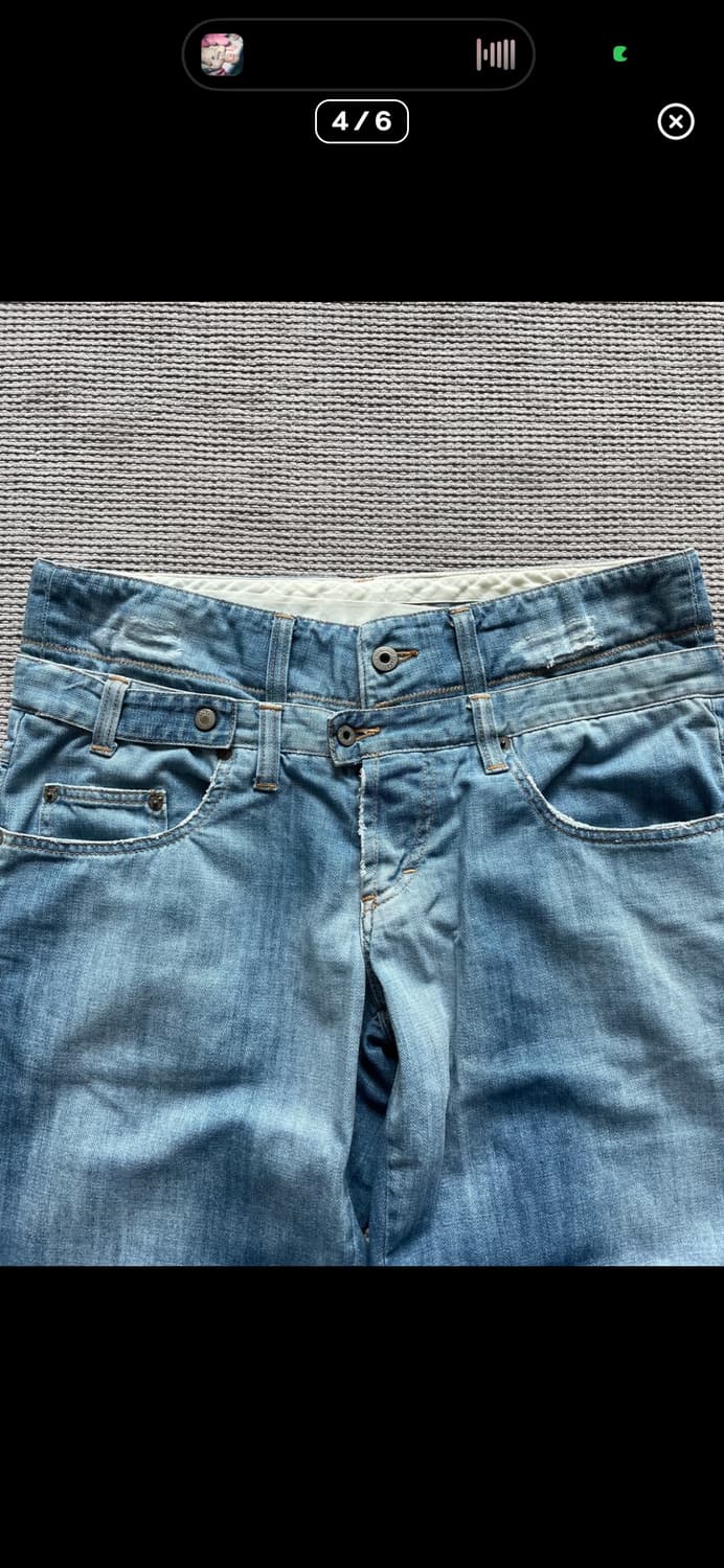 돌체앤가바나 더블 웨이스트 데님 상품이미지4