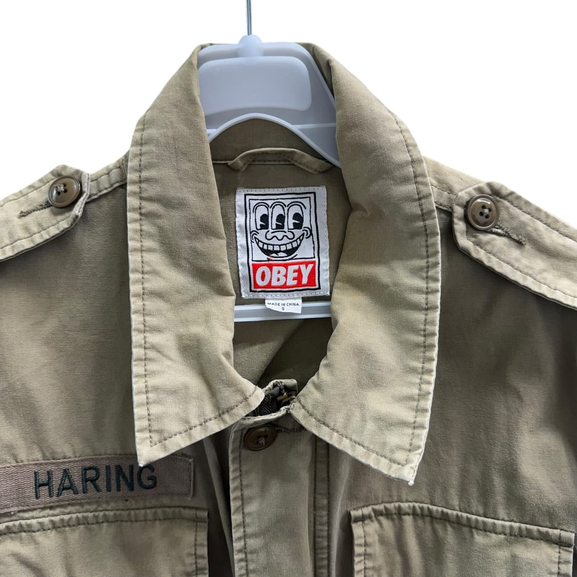 [S] 오베이x키스헤링 워크 자켓 상품이미지5