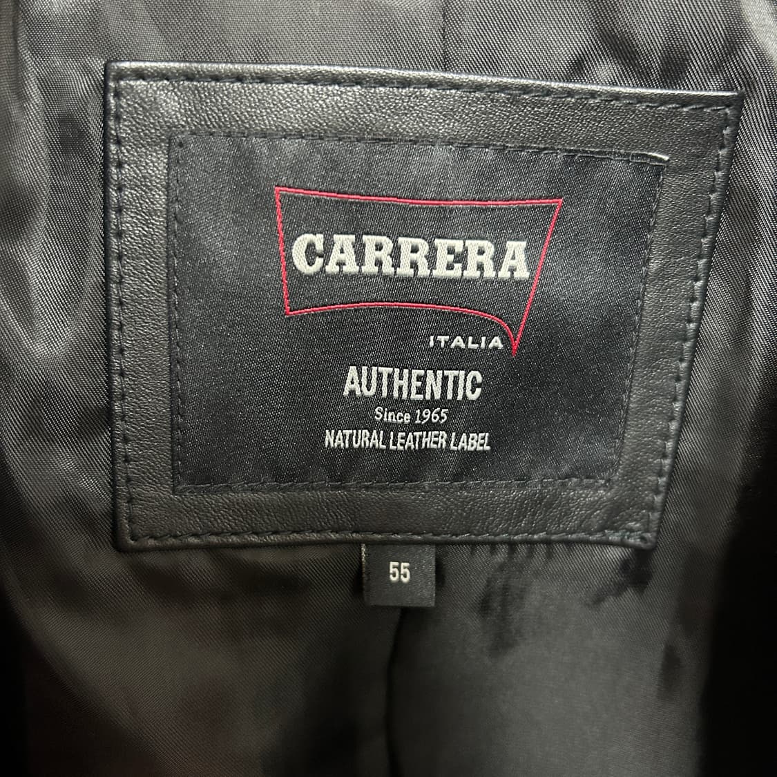 카레라 양가죽 싱글 라이더 자켓 상품이미지6