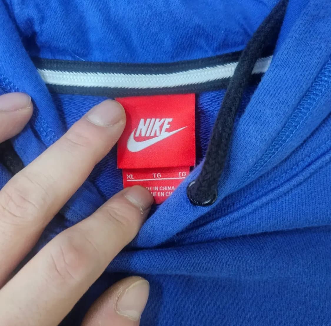 XL 나이키 화이트로고 후드티 0303Y 상품이미지3