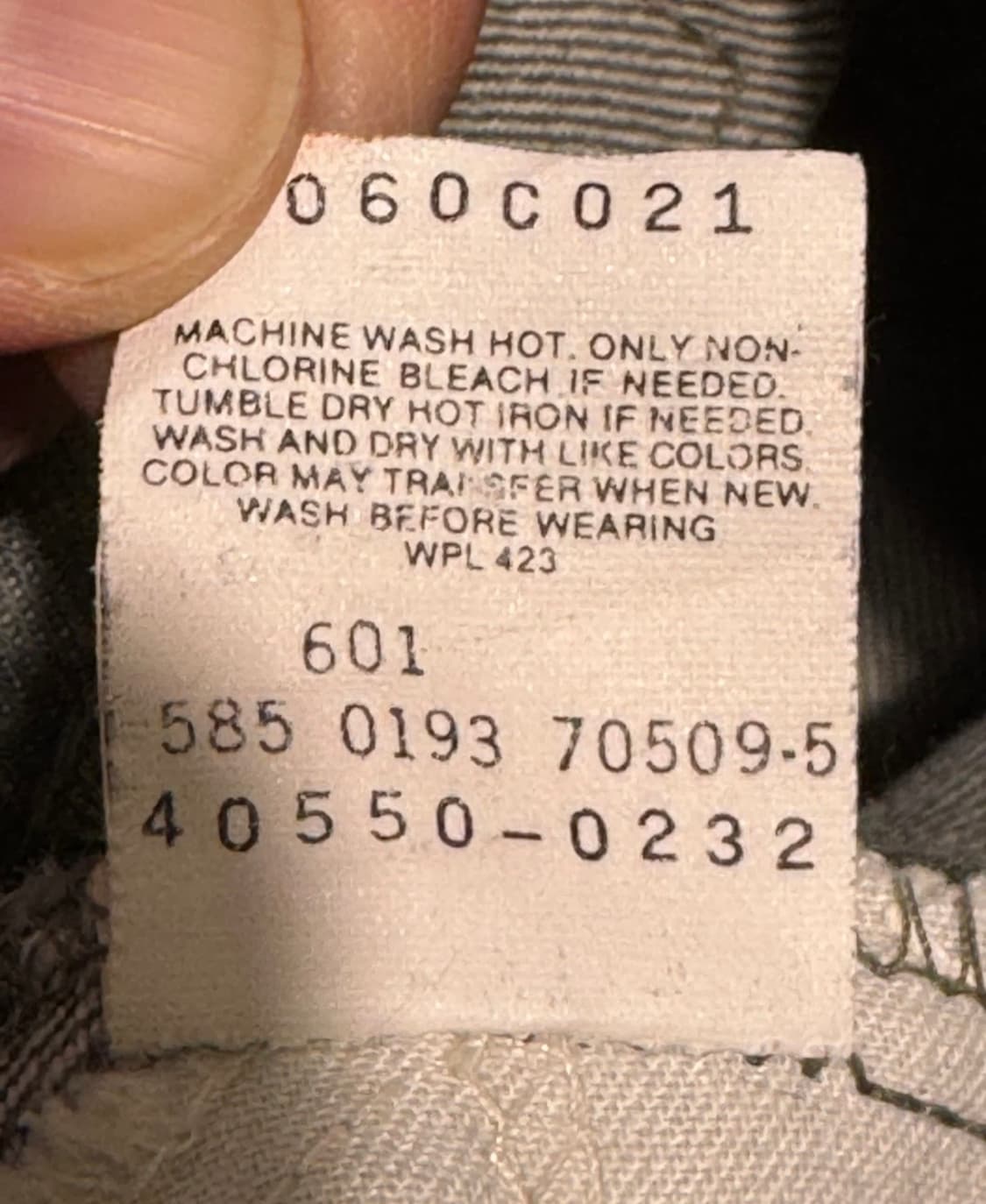 90s USA 리바이스 550 오렌지탭 상품이미지5