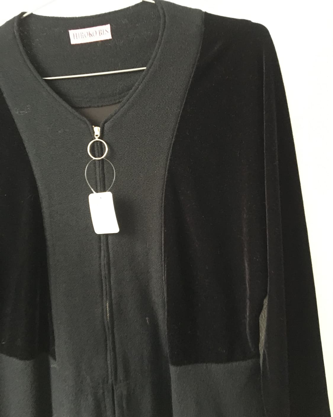 Hiroko bis velvet layered zip up 상품이미지4