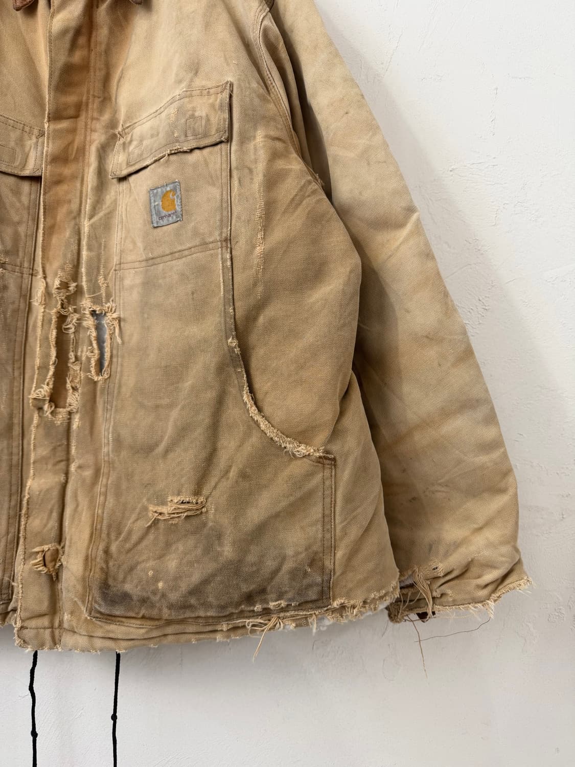 빈티지 쓰래쉬드 칼하트 Arctic 초어 자켓 상품이미지3