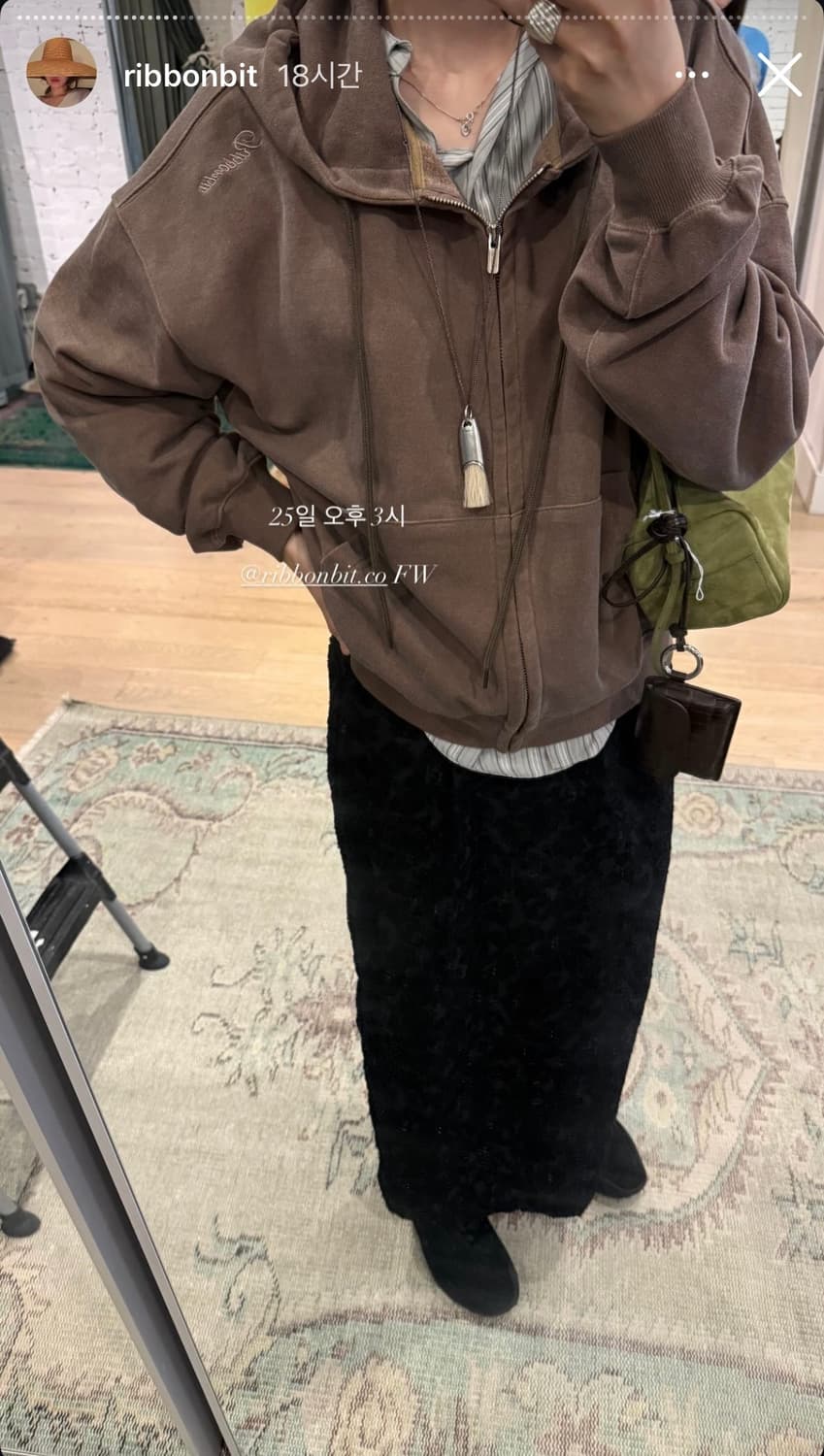 리본빛 리엘 후드집업 상품이미지6