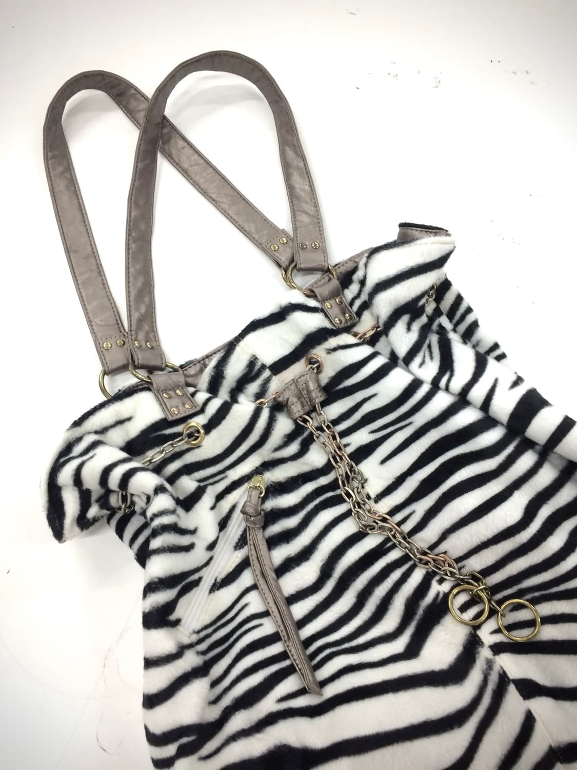 Gyaru Zebra Chain Bag 갸루 지브라 체인백 상품이미지2