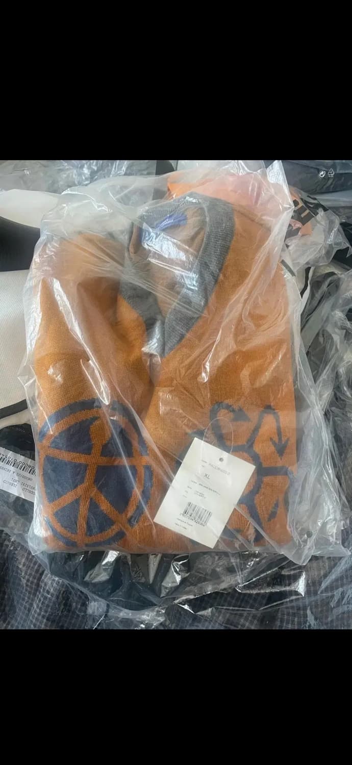 라스벳 RASSBET 초판 니트 스웨터 머스타드 XL 상품이미지4