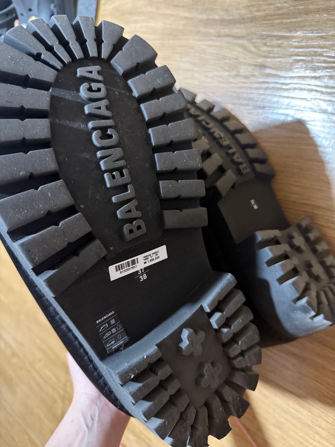 발렌시아가 스키부츠 37-38 상품이미지3