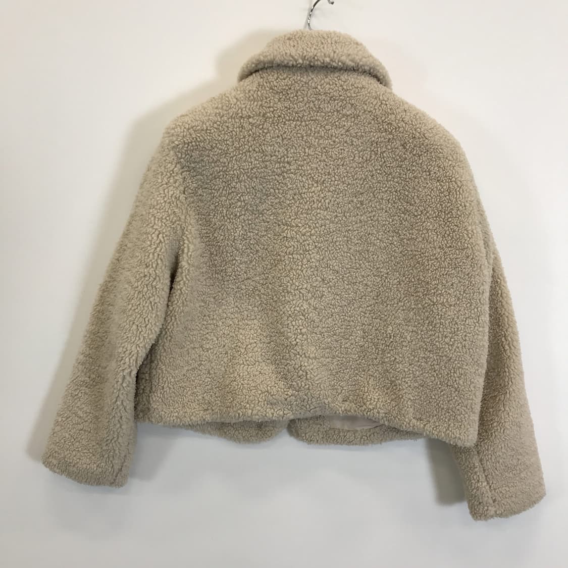 자라 에코시어링 뽀글이 더플자켓 [여성M] 상품이미지4