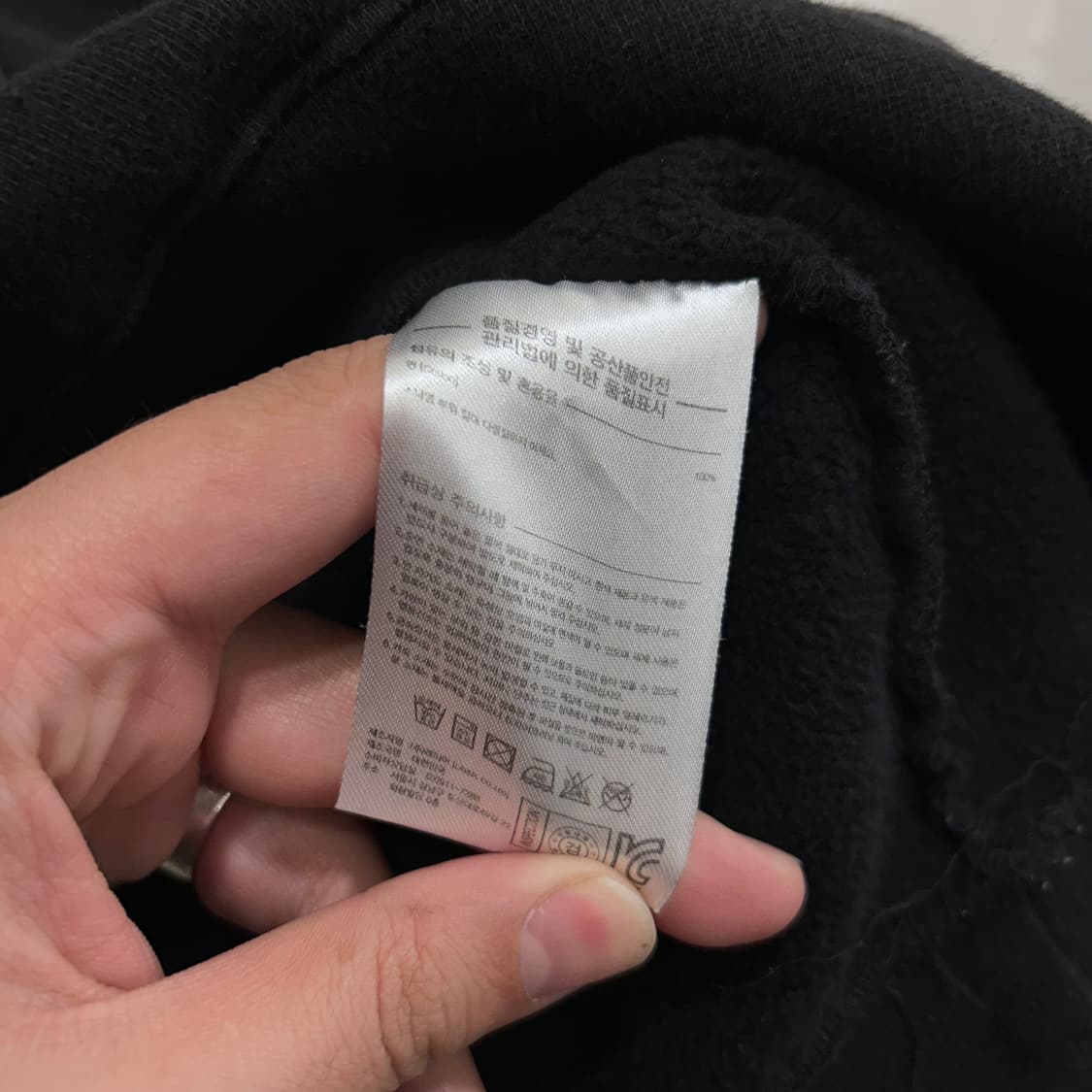 LMC 프론트로고 헤비코튼 루즈핏 기모 맨투맨 상품이미지4