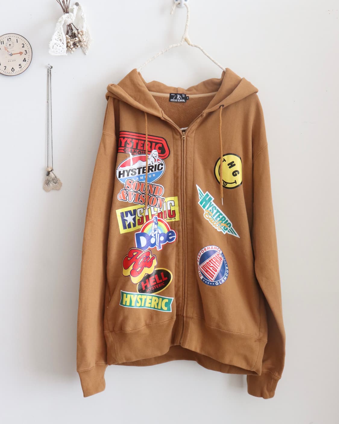 [Hysteric Glamour] Logo Patchwork Hoodie 상품이미지8