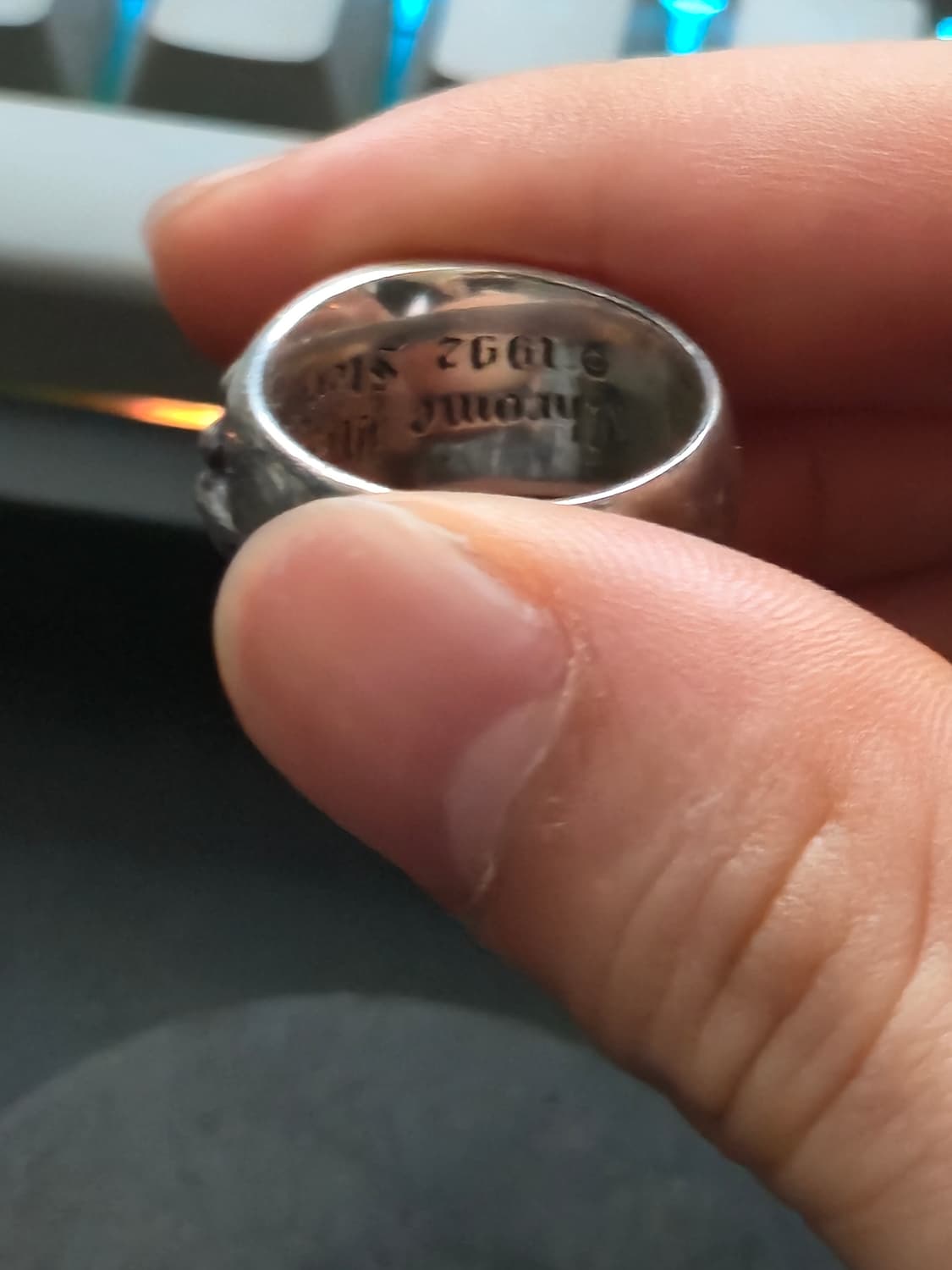 크롬하츠 플로랄 크로스링 1p 상품이미지4