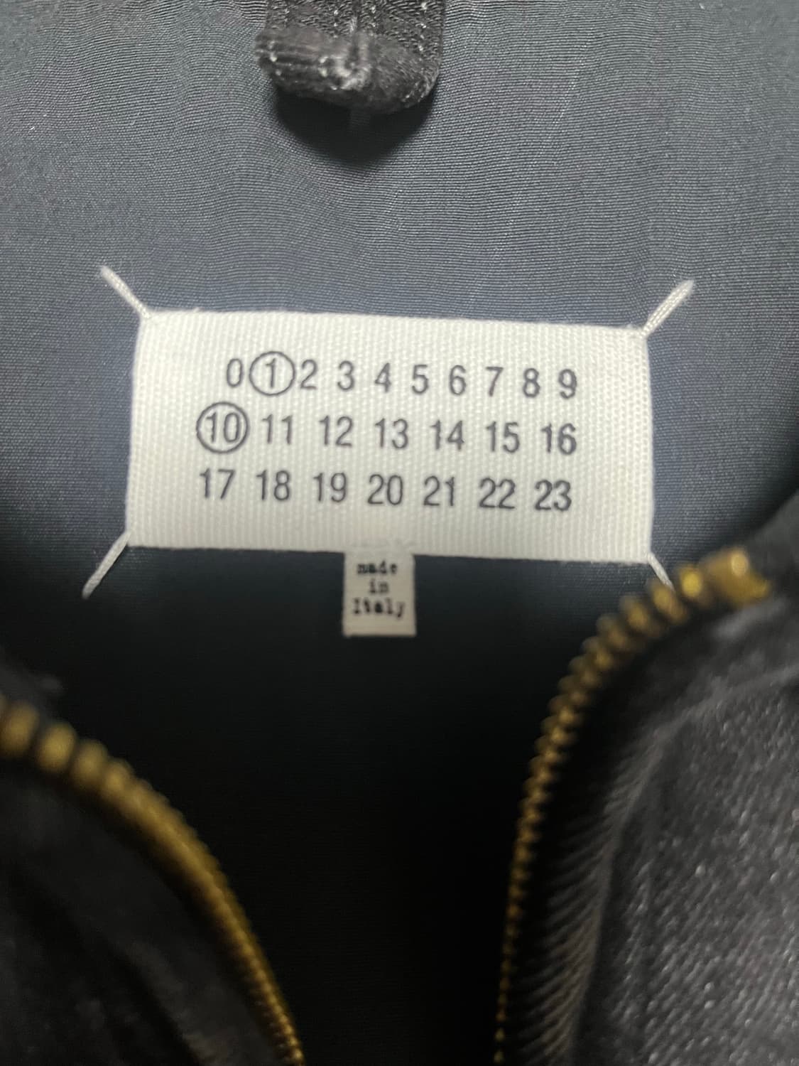 마르지엘라 블랙 데님 자켓 상품이미지3